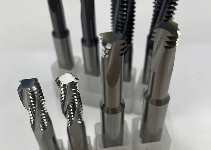 High-performance CNC cutting tools designed for precision machining of engineering plastics used in prototype manufacturing.