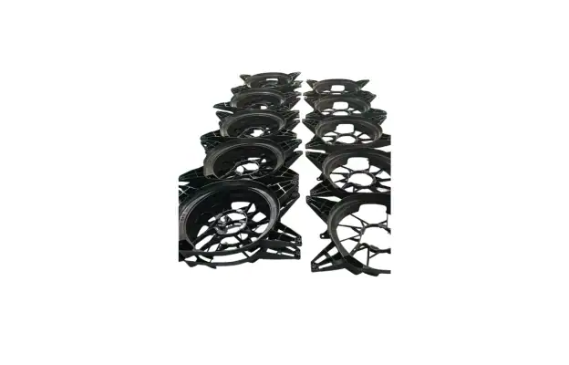 Vacuum cast plastic gear covers for engineering validation.