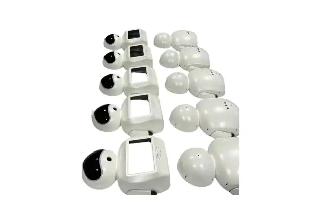 Vacuum cast plastic housings for functional testing.