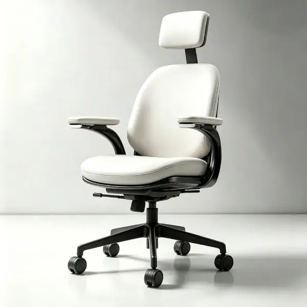Plastic prototypes for ergonomic seating development.