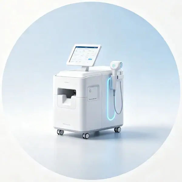 Plastic prototypes for medical device development and testing.