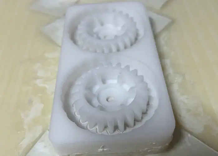 Precision POM components for mechanical prototypes.