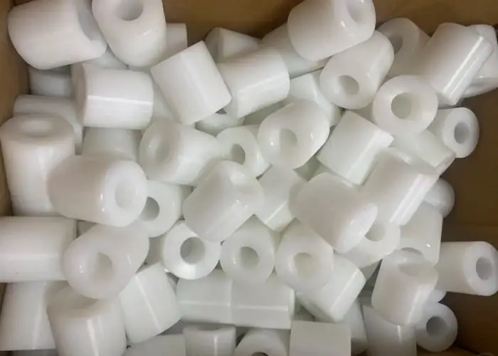 Precision machined POM components for prototypes.