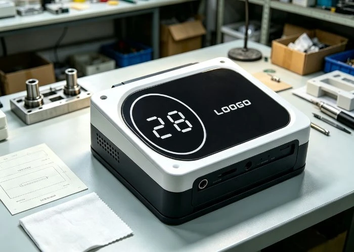 Add logos, symbols, graphics, and product markings to create a more complete product appearance.