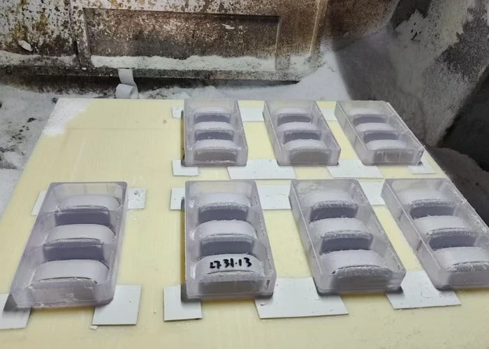 PC plastic prototype components in multiple shapes.