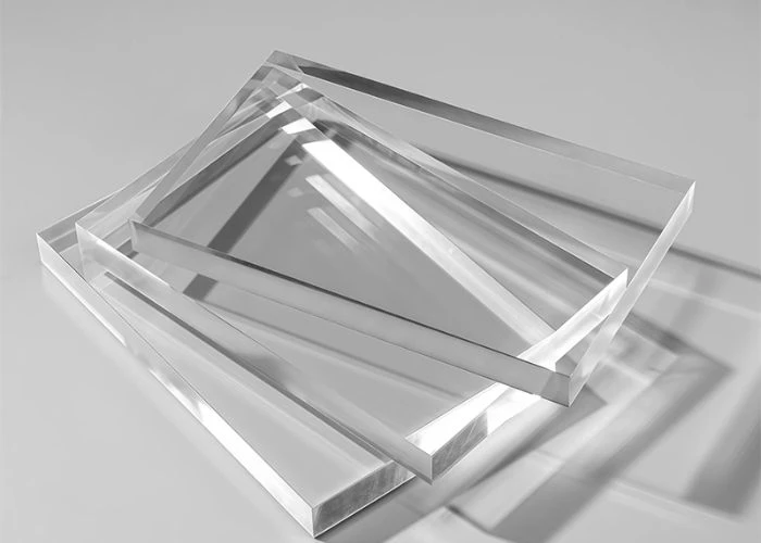 Clear polycarbonate sheets used for prototypes, covers, and custom plastic parts