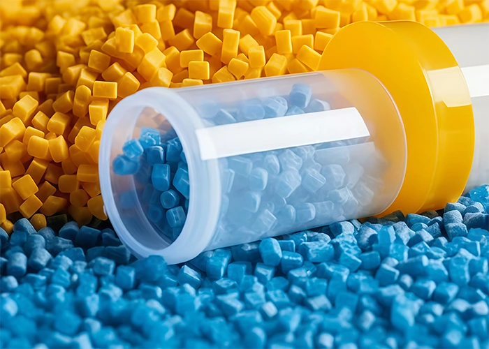 ABS plastic pellets used for prototypes, functional parts, and custom plastic manufacturing